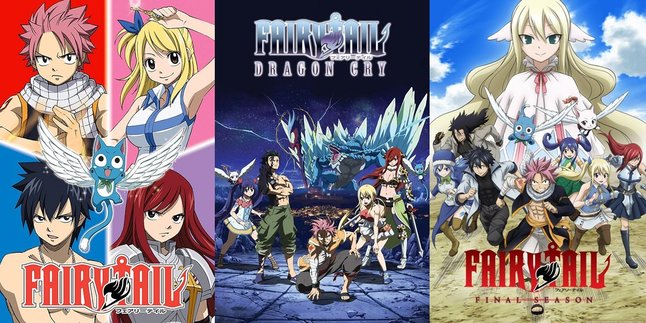 Correct Order of Watching FAIRY TAIL Anime According to the Year of Broadcast, Along with Complete Synopsis