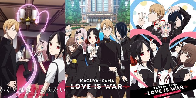 Complete Watching Order of Anime KAGUYA-SAMA: LOVE IS WAR, Along with Synopsis of Each Season