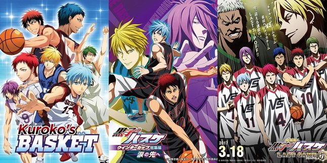 Correct Order to Watch KUROKO NO BASKET Anime, Exciting Basketball Battle Story
