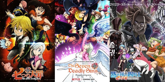 The Right Order to Watch Anime THE SEVEN DEADLY SINS, Along with the Complete Synopsis