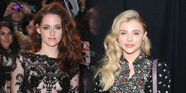 Usai Ciuman Dengan Model Cantik, K-Stew Jalan Bareng Chloe Moretz Usai Ciuman Dengan Model Cantik, K-Stew Jalan Bareng Chloe Moretz