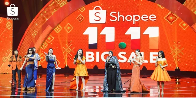 Usung Tema "Satu Indonesia", Shopee 11.11 Big Sale TV Show Dapat Reaksi Positif dari Netizen