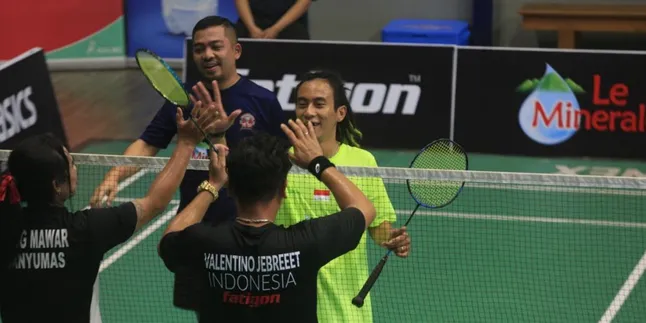 Valentino Jebret Genapi Janji Gelar Fun Tournament Badminton, Undang Eks Pelatnas hingga Para Seleb
