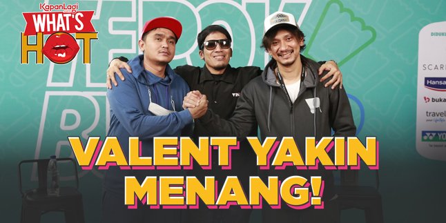 Valentino Jebret Yakin Menang Meski Followers Jagokan Vincent Rompies