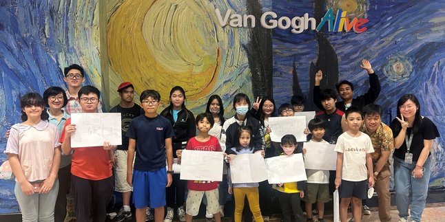 Van Gogh Alive di Jakarta: Perpaduan Seni dan Gaya Hidup yang Menginspirasi Pelajar dan Menggalang Dukungan Pemerintah