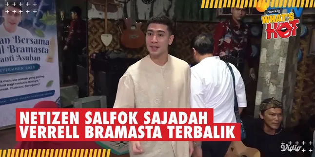 Verrell Bramasta Gets a Birthday Surprise, Netizens Notice the Upside-Down Prayer Mat
