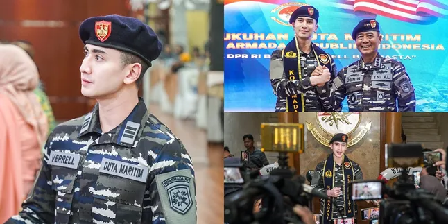 Verrell Bramasta Appointed as Maritime Ambassador of the Indonesian Navy, This is His Task and Educational Background