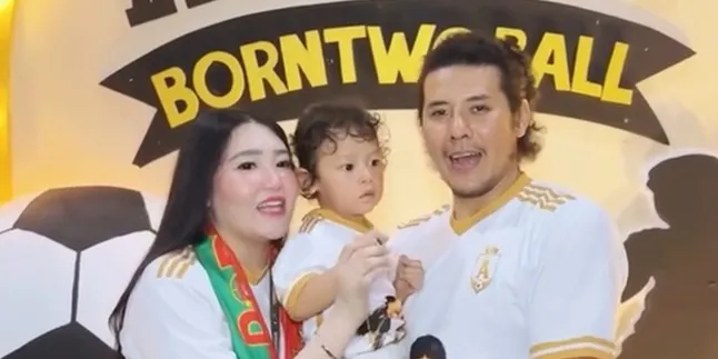 Via Vallen Celebrates Agham's Birthday with a Football-Themed Party
