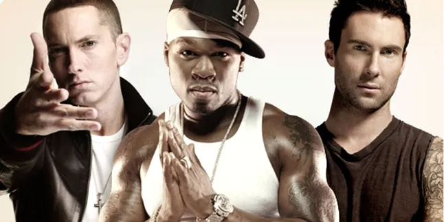 [Video] Ada Adam Levine - Eminem di Klip Baru 50 Cent