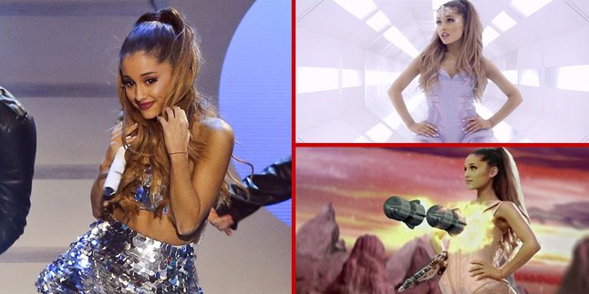 [Video] Ariana Makin Seksi di Klip Futuristik, 'Break Free'