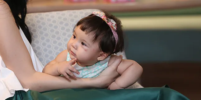 [Video] Dinyanyikan Lagu 'Balonku', Baby Gempi Malah Nangis