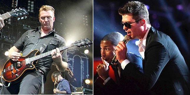 [Video] Queens Of The Stone Age Pun Cover 'Blurred Lines'-nya Robin Thicke!