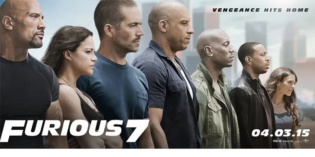 Vin Diesel Mewek Saat Kenang Paul Walker di Premier 'FURIOUS 7'