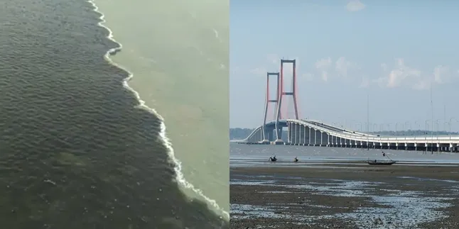 Viral Air Laut Jembatan Suramadu Tak Menyatu, Ini Penyebabnya