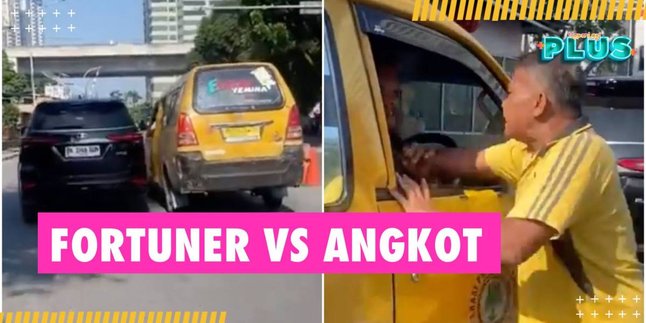 Viral Chase Action Fortuner vs Public Transportation, Almost Brawl!