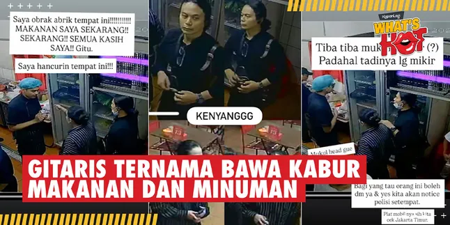 Famous Guitarist Goes Viral for Stealing Food, Threatens Restaurant Staff