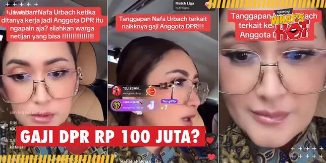 Viral Issue of DPR Salary Increase, Nafa Urbach Speaks Up