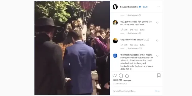 Viral! Proses Pemakaman Seekor Ikan Ini Dihadiri Ratusan Orang