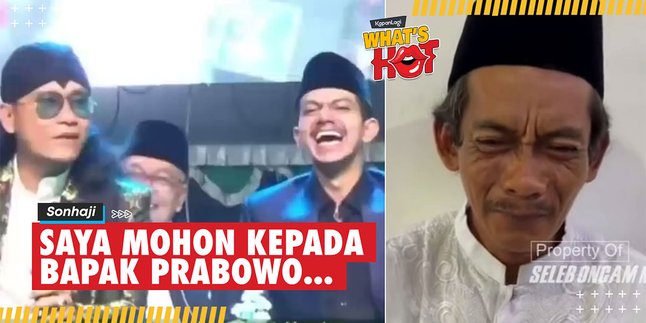 Viral Sonhaji Cries, Asks President Prabowo to Cancel Miftah Maulana's Resignation