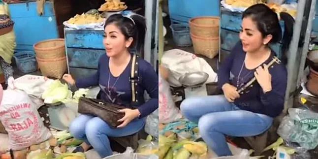 Tukang Sayur Disebut Mirip Syahrini, Videonya Jadi Viral