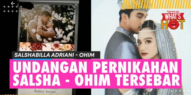 Viral Wedding Invitation of Salshabilla Adriani and Ohim, Are They Really Getting Married or Is It a Gimmick?