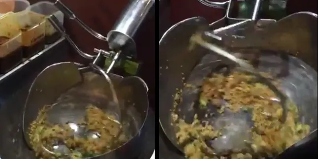 Viral, Warung di Jogja Ini Pakai Robot Untuk Aduk Nasi Goreng