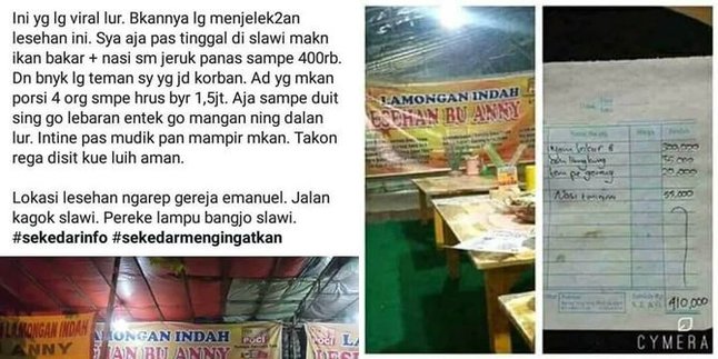 Viral! Warung Ini Patok Harga Selangit Untuk Tiap Menunya, Pemilik Beri Penjelasan