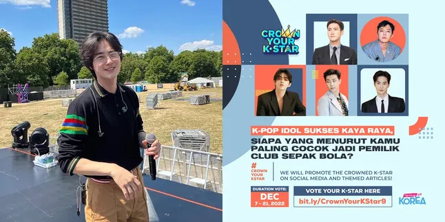 [VOTE HERE] Foto Suho EXO yang Punya Aura Orang Kaya Tapi Santai, Cocok Jadi Pemilik Klub Bola