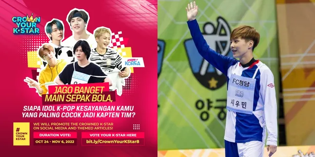 [VOTE HERE] Potret Xiumin EXO yang Cocok Jadi Kapten Tim Sepak Bola, Berkarisma Saat Berlaga di Lapangan Hijau