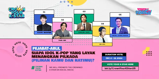 [VOTE] Pejabat-able, Siapa Idol K-Pop yang Layak Menangkan Pilkada (Pilihan Kamu dan Hatimu)?