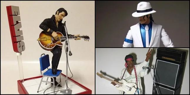Wah! 5 Legenda Musik Dunia Punya Versi Action Figure