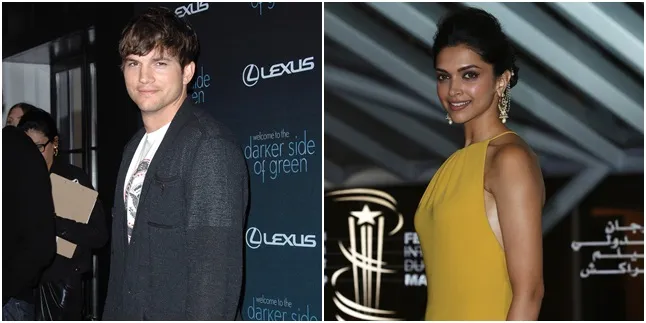 Wah, Ashton Kutcher Dukung Video 'Panas' Deepika Padukone