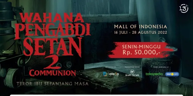 Wahana Rumah Hantu 'PENGABDI SETAN 2' Hadir di Jakarta, Siap Hadirkan Teror Mengerikan dari Sang Ibu Wahana Rumah Hantu 'PENGABDI SETAN 2' Hadir di Jakarta, Siap Hadirkan Teror Mengerikan dari Sang Ibu