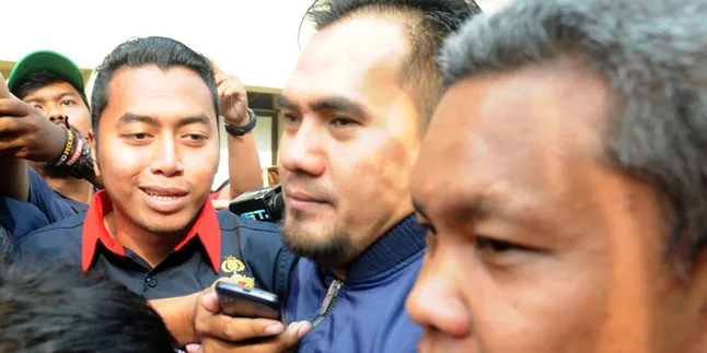 Wajah Letih Saipul Jamiell di Kepolisian, Cuma Komen 'Nggak Papa'