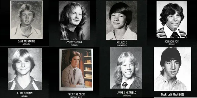 Wajah Rockstar Dahulu dan Sekarang