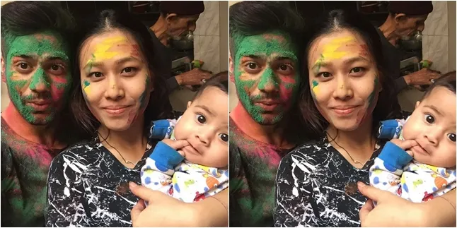 Wajah Unyu Baby Dakshita Ketika Tak Kuasa Menahan Kantuk