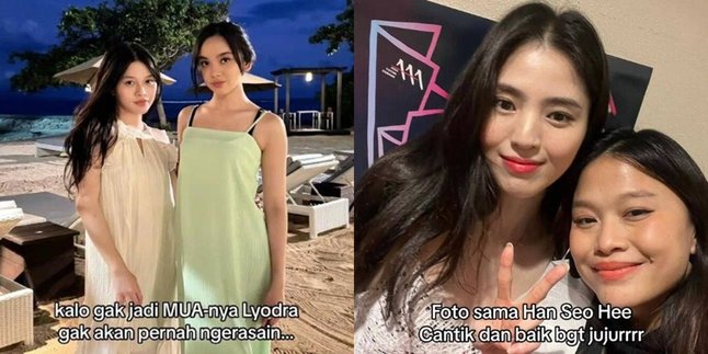 This Woman Reveals the Pleasure of Being Lyodra Ginting's MUA, Several Korean Celebrities Can Take Selfies Together