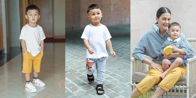 Warisi Bakat Paula Verhoeven, Ini 9 Potret Kiano Bergaya dengan OOTD Keren bak Model - Calon Bintang Masa Depan