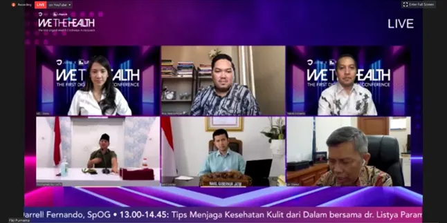 We The Health, Konferensi Bertema Edukasi Kesehatan untuk Hadapi Era New Normal