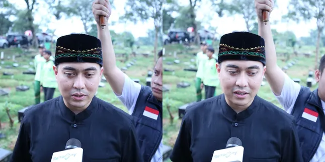 Wibi Andrino Attends the Funeral of Ade Anwar, Reveals the Deceased as a Figure Who Taught Many Goodness
