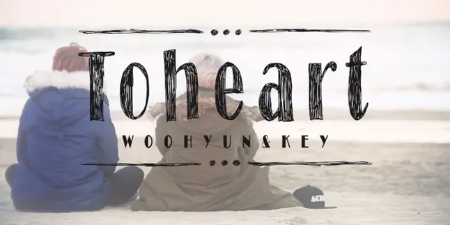Woohyun dan Key Tengah Bromance di Pantai