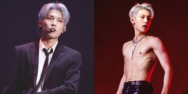 Woojin AB6IX Telanjang Dada Pamer Abs di Konser, Sukses Bikin Fans Histeris!