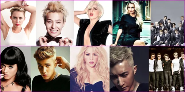 World Music Awards 2014, Fans G-Dragon - EXO - Han Geng Bersaing