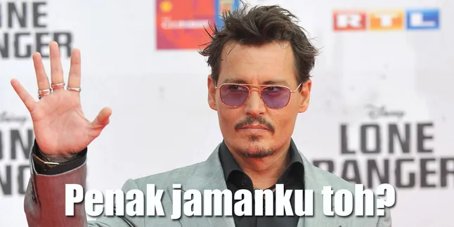 Wow, 7 Tokoh Unik Ini Pernah Diperankan Johnny Depp