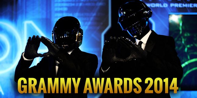 Wow, Daft Punk Kalahkan Rihanna dan Pink di Grammy Awards 2014!