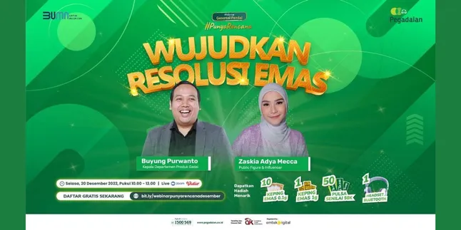 Wujudkan Resolusi dalam Berinvestasi Emas, Cek Caranya di Sini!