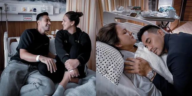 7 Potret Darius Sinatrya Setia Temani Donna Agnesia Ketika Sakit, Beri Pelukan Cinta