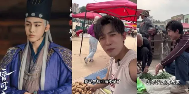 Xu Peng Vacuums from the Acting World, Former CEO Actor Now Sells Vegetables at the Market