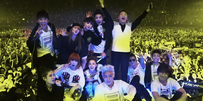 YG Family, Big Bang -2NE1 Berpesta di 2013 Mnet Asian Music Award YG Family, Big Bang -2NE1 Berpesta di 2013 Mnet Asian Music Award