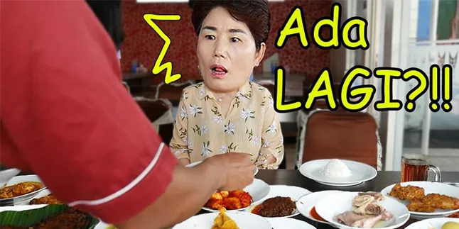 YouTuber Asal Korea Ini Ajak Mamanya Makan Nasi Padang, Gimana Reaksinya?